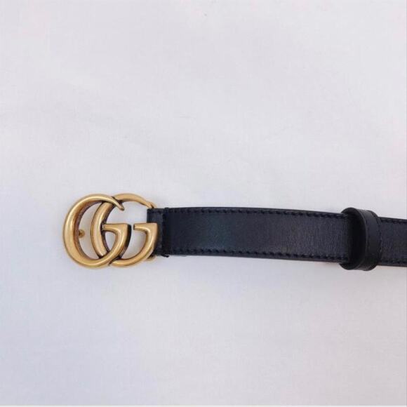 GUCCI GG logo thin belt size 70/ 28 main image 5